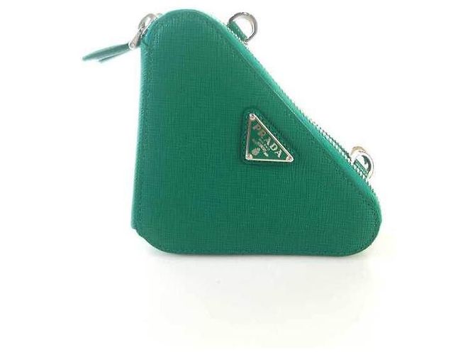 Prada Borsa a tracolla Saffiano Verde 