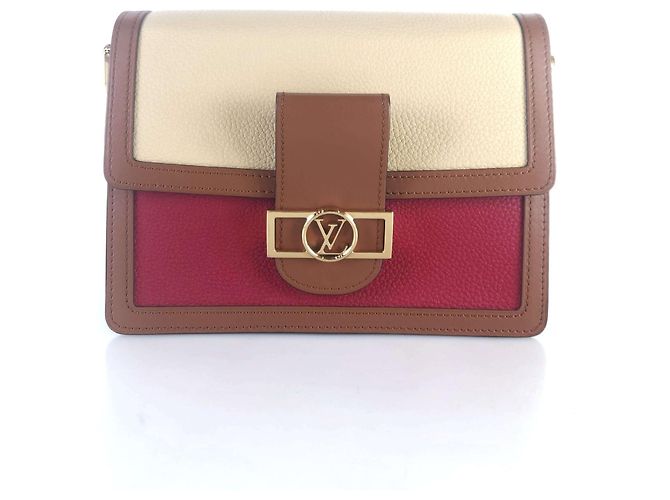 Louis Vuitton Borsa a Spalla Dauphine Rosso