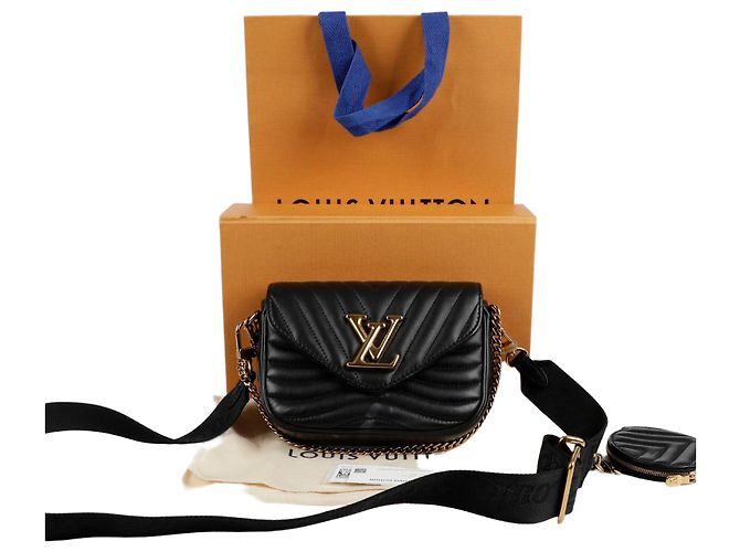 Louis Vuitton Nouvelle Vague Multi Pochette Épaule Croisée Noir