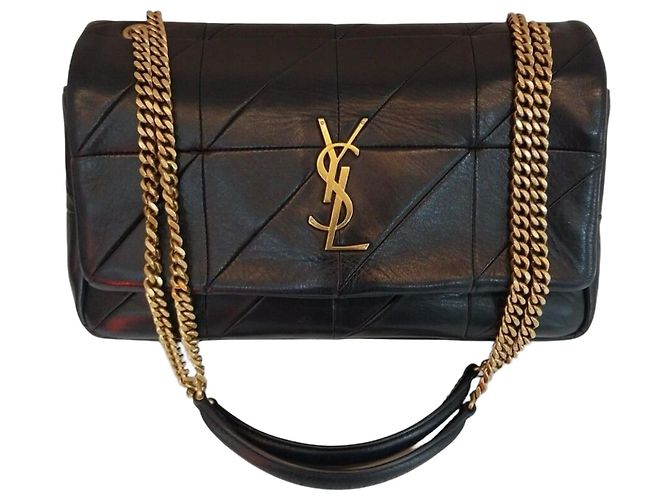 Saint Laurent Jamie Medium Shoulder Bag Black