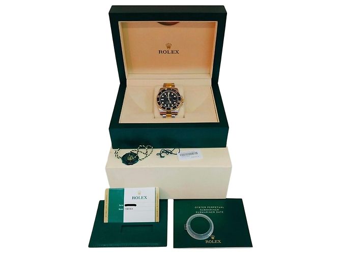 Rolex Orologio Submariner Black Combi Nero