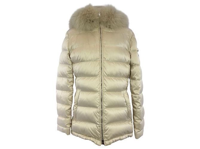 Prada Goose Down Padding Light Beige ROK Brown