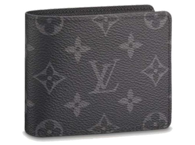 Louis Vuitton Slender Wallet Monogram Black