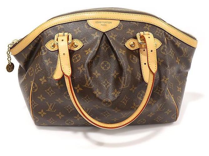 Louis Vuitton Monogram Canvas Tivoli GM Shoulder Bag Marron