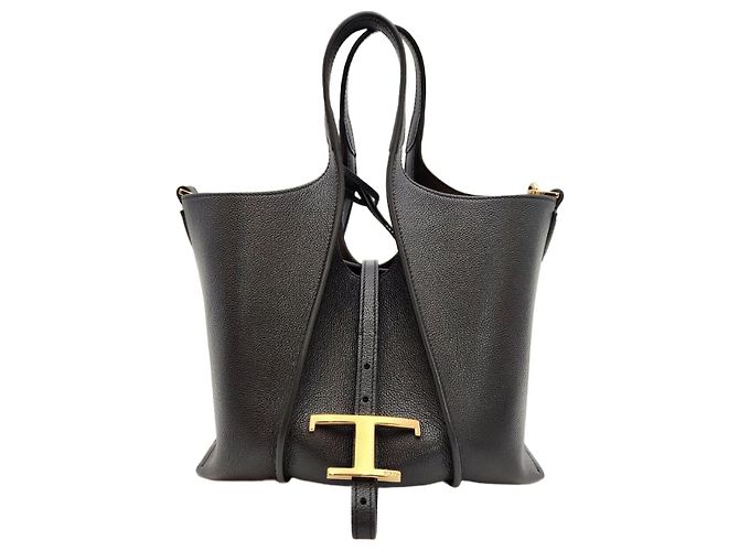 Tod's Timeless Mini Shopper Bag Black