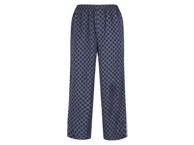 Gucci Wool Leisure Pants Blue