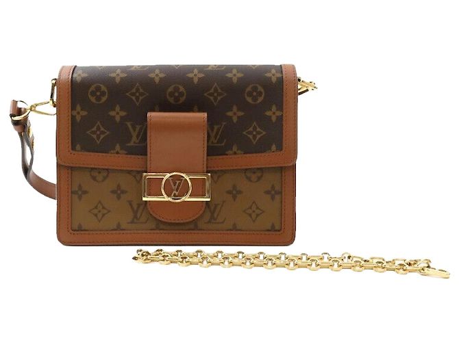 Louis Vuitton Dauphine MM Monogram Marrom