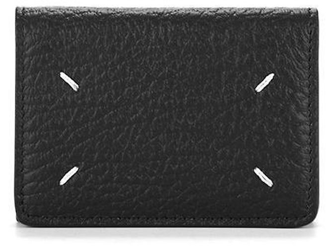 Maison Martin Margiela Tri-Fold Card Holder Black
