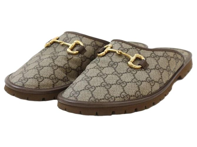 Gucci Mule Slipper Horsebit GG Multicolore