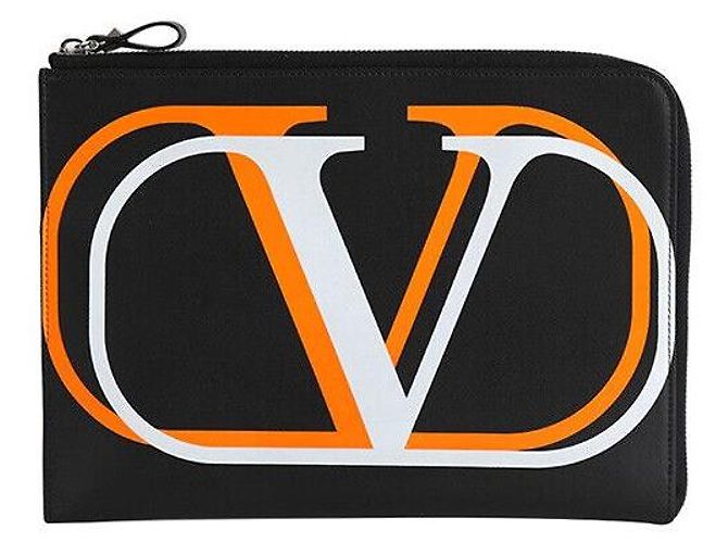 Valentino Pochette Logo Neon Multicolore