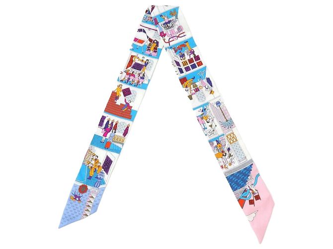 Hermès Lenço Twilly Multicor