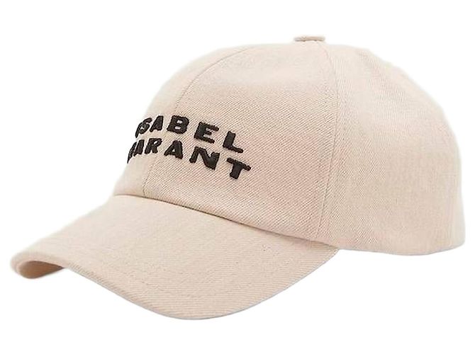 Isabel Marant Logo Cap ECBK Weiß