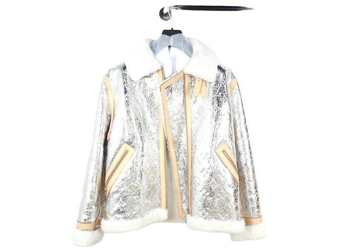 Louis Vuitton Mirror Monogram Shearling Jacket Multiple colors