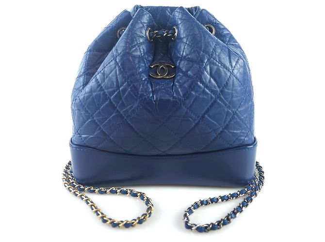Chanel Gabrielle Backpack Blue