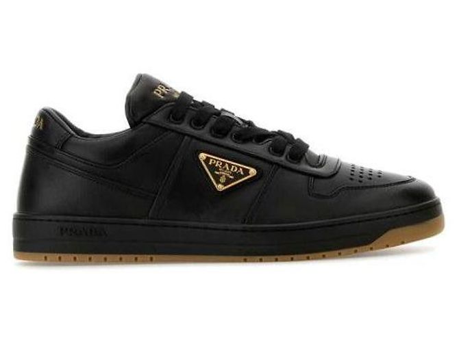 Prada Zapatillas de Cuero Downtown