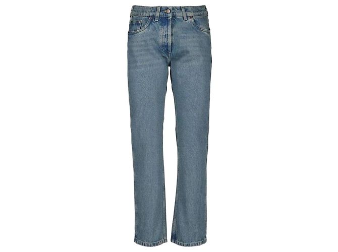Prada Five Pocket Denim Jeans Blue