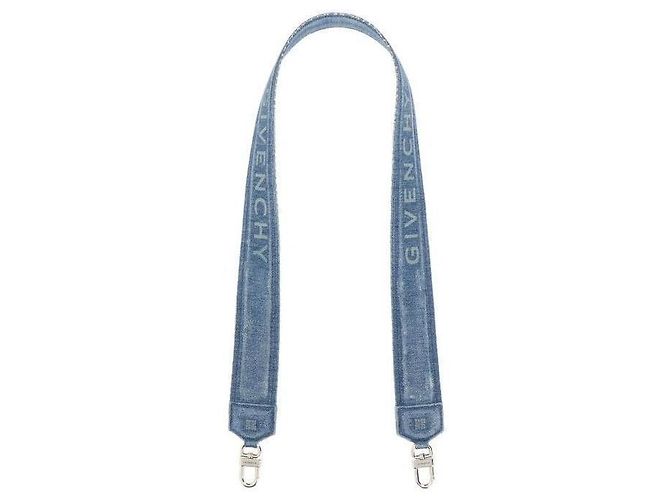 Givenchy Logo Denim Strap Blue