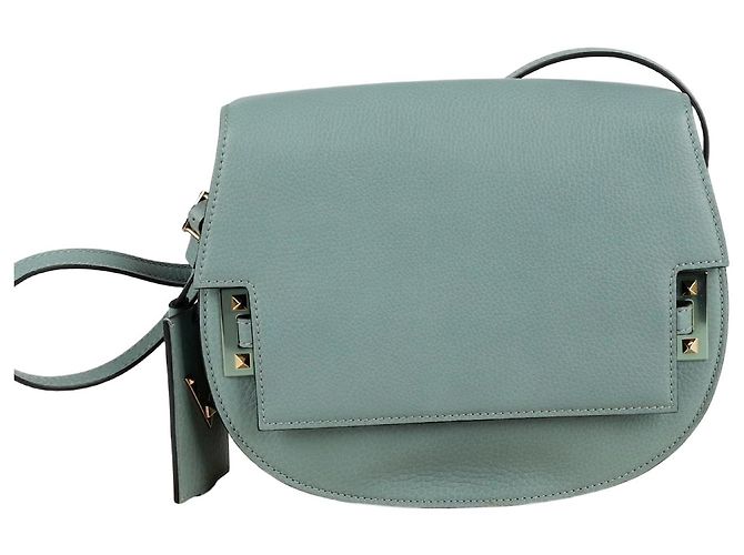Valentino Rockstud runde Satteltasche Grün