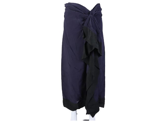 Dries Van Noten Gonna lunga Nero