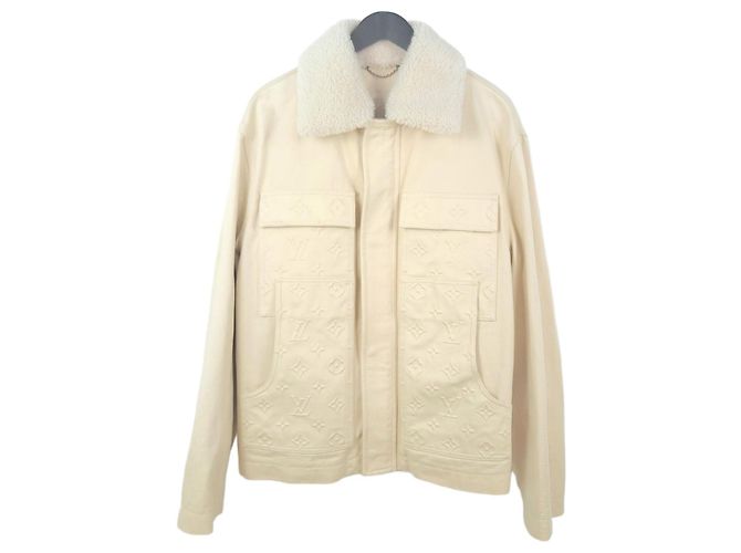 Louis Vuitton Monogrammierte Arbeitsjeansjacke Mehrfarben