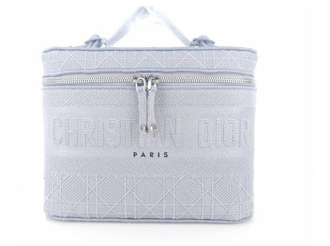 Borsa da viaggio Vanity Case Dior Argento