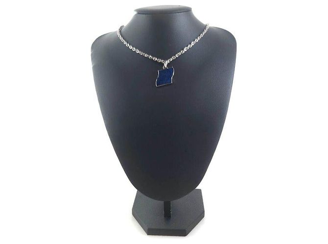 Hermès Collana con Pendente Charm Nero