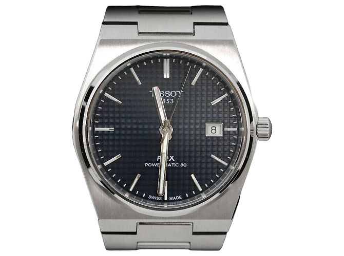 Tissot Relógio automático azul aço