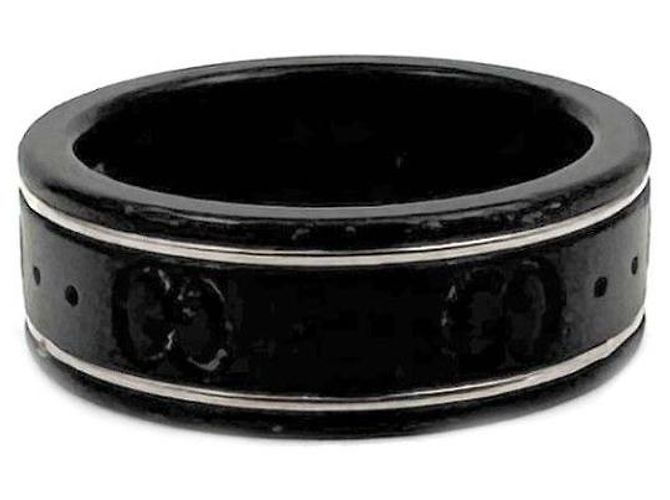 Gucci Icon Ring Schwarz 