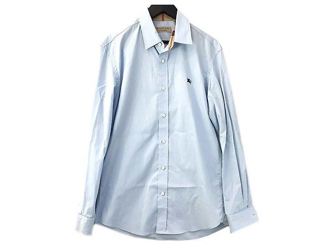 Burberry Hemd Blau 