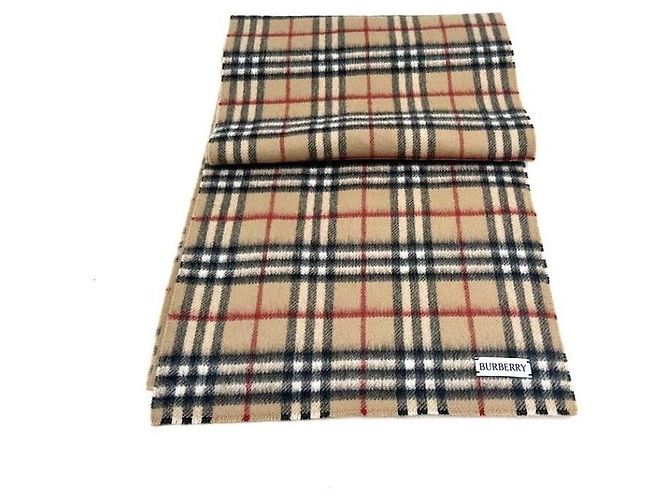 Burberry Cachecol de cashmere Marrom