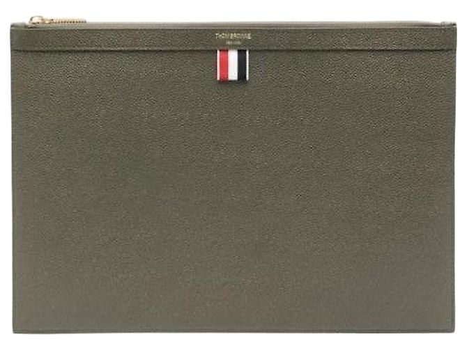 Thom Browne Pebble Grain Medium Document Holder
