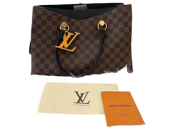 Louis Vuitton Bolsa Tote Riverside Damier Multicor