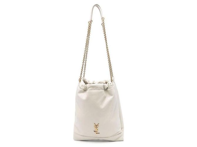 Saint Laurent Ramskin Bag White
