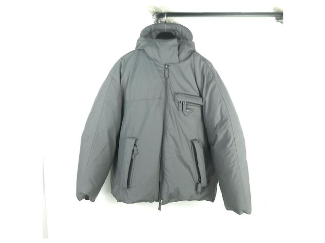 Prada Oversized Goose Down Padding Brown 