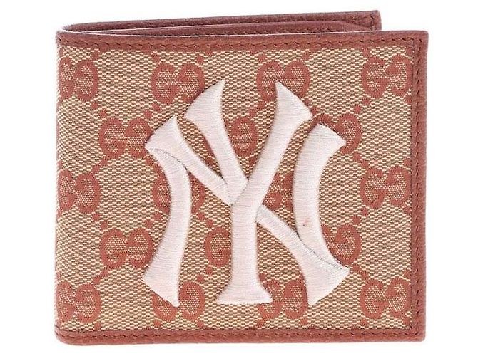Gucci Men's MLB Wallet Red
