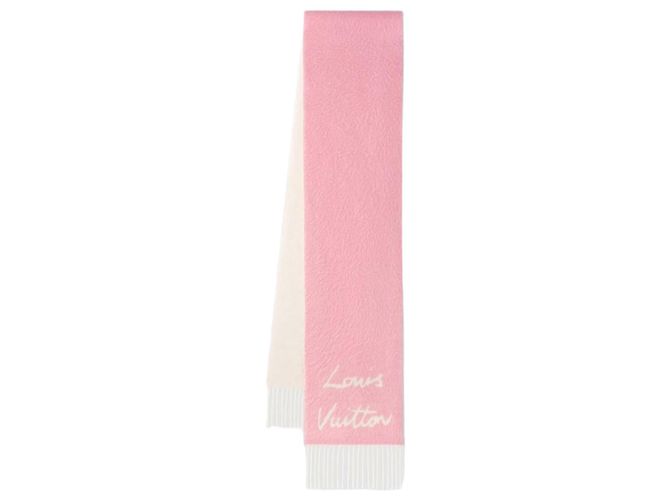 Sciarpa Louis Vuitton Fluffygram Rossa Rosso