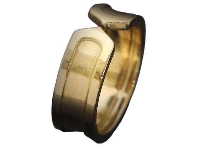 Cartier Double Ring Yellow Gold Size Jaune