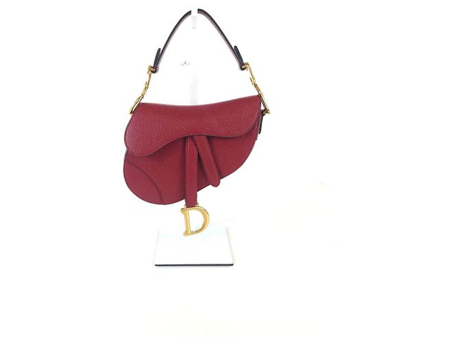 Dior Borsa a Spalla Saddleback Rosso 