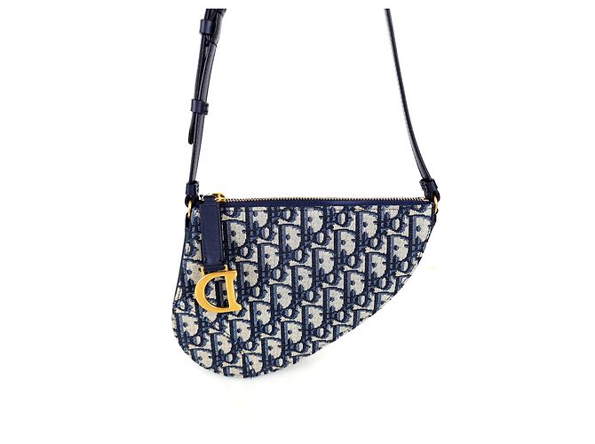 Saddle Dior Bolsa de ombro oblíqua Multicor