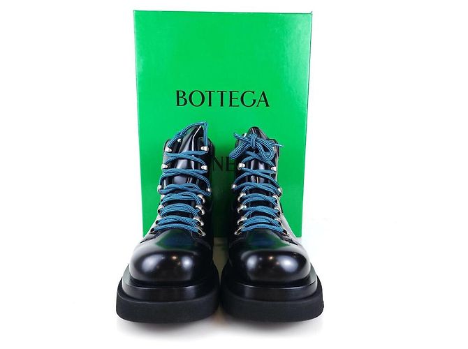 Bottega Veneta Botas de trabalho em couro Verde