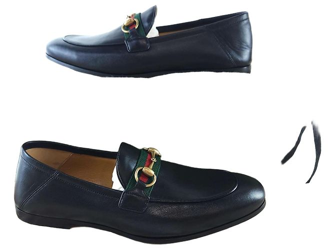 Gucci Mocasines Web Horsebit Multicolor