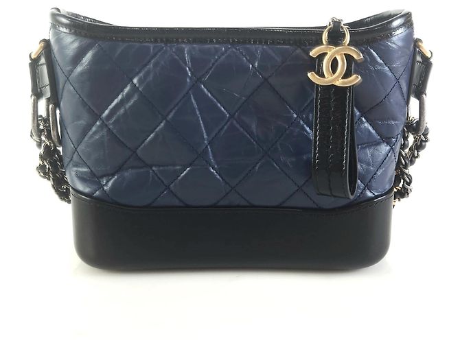 Chanel Bolso Hobo Gabrielle Bolso de Hombro Negro