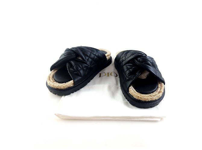 Dior Le Mules Sandali Twist Cannage Multicolore