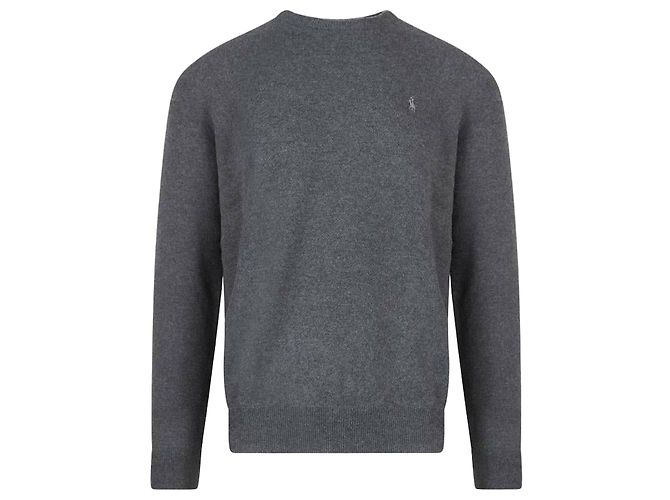 Ralph Lauren Bestickter Wollstrick mit Pony-Logo