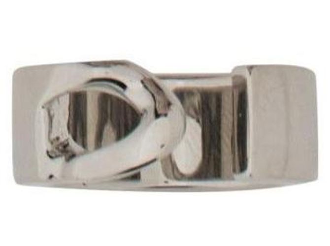Maison Martin Margiela Minimal Numeric Cuff Ring White