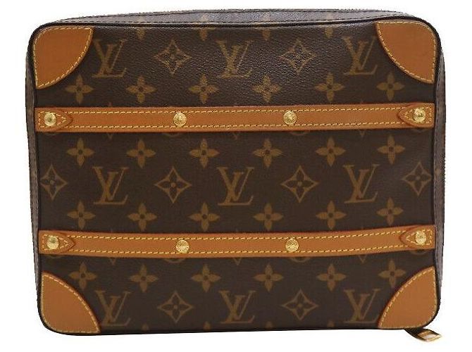 Louis Vuitton Borsa a Spalla Soft Trunk Messenger MM Borsa a Tracolla Borsa Messenger Nero