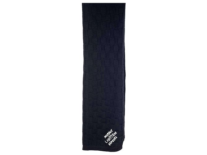 Louis Vuitton Sciarpa Damier Snug Nero 