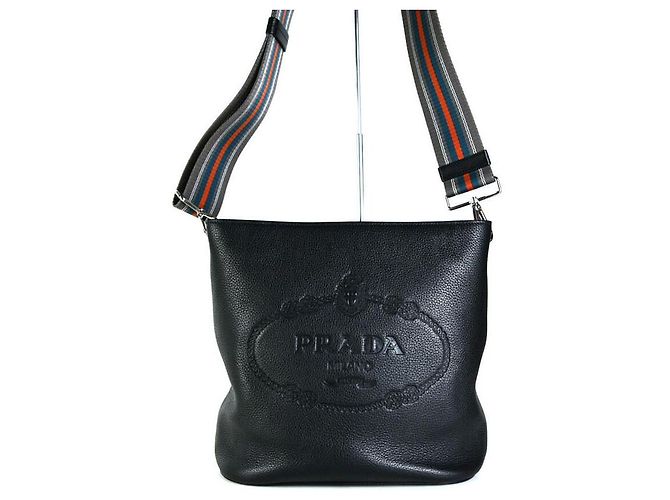 Prada Borsa a secchiello Phoenix Borsa a spalla Borsa crossbody Nero