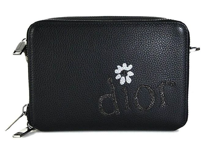 Dior Borsa a tracolla con pochette Nero 