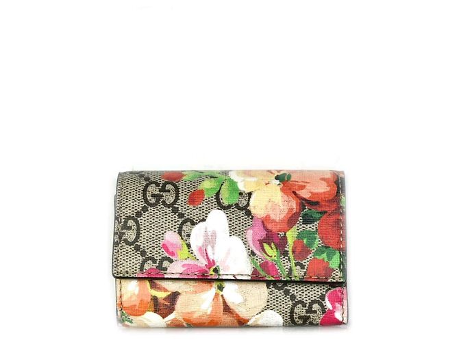 Gucci Carteira Bloom Key Multicor